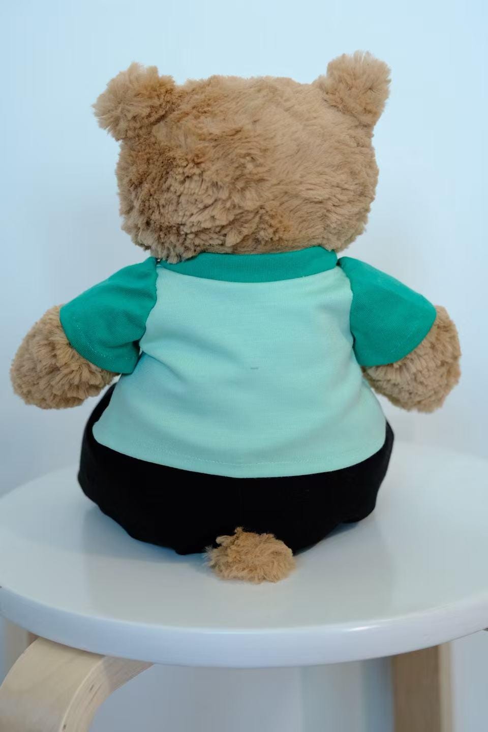 Jellycat Bartholomew Bear Clothes, Street Fashion T-shirt and Black Pants Set, Casual Bear, Easter Gifts (No Dolls)
