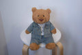 Jellycat Bartholomew Bear Clothes , 3-Piece Denim Jacket, Jeans & T-shirt Set , Handmade Plush Bear Outfit, Easter Gifts (No Dolls)