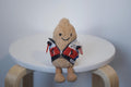 Jellycat Peanut Clothes,Color-Blocked Jacket Outfit,Amuseable Peanut Clothing,Custom Stuffed Animal Streetwear,Easter Gifts(No dolls)