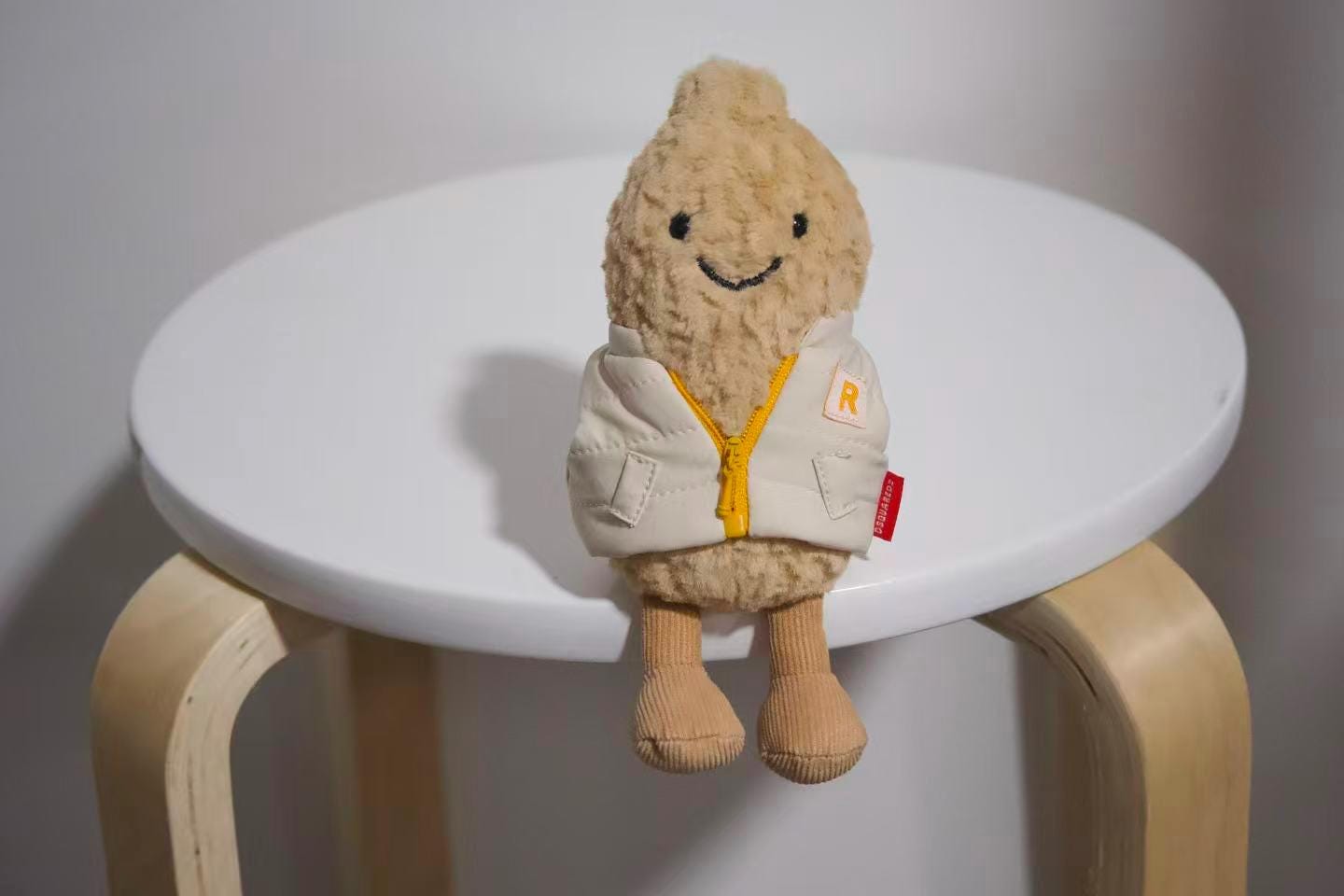 Jellycat Peanut Clothes, Amuseable Peanut Puffer Vest, Peanut Costume Accessory, Plush Toy Jacket, Doll Not Included