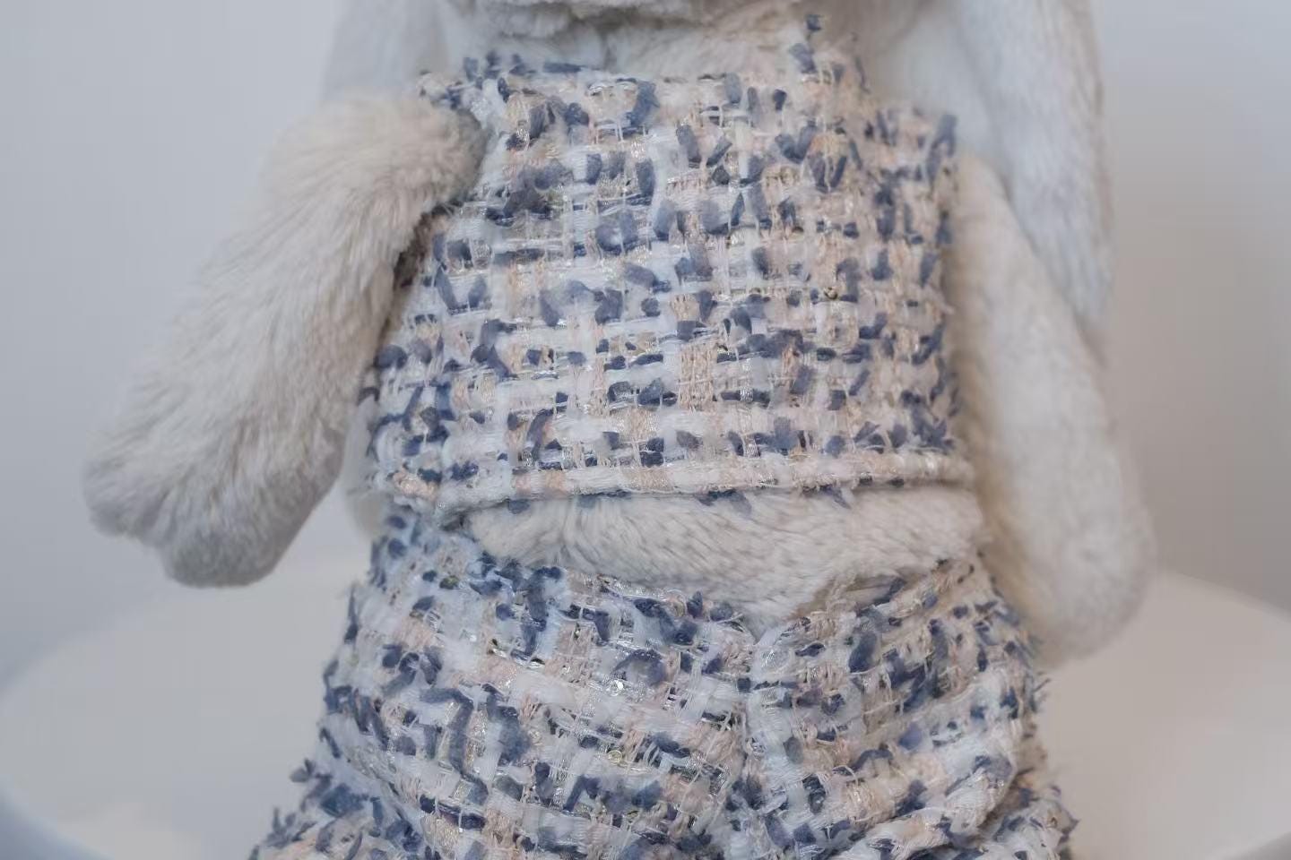 Jellycat Bunny Clothes | French Vest and Pants Set | Handmade Bashful Bunny Outfit | Custom Stuffed Animal Clothing|Easter Bunny（No Dolls)）