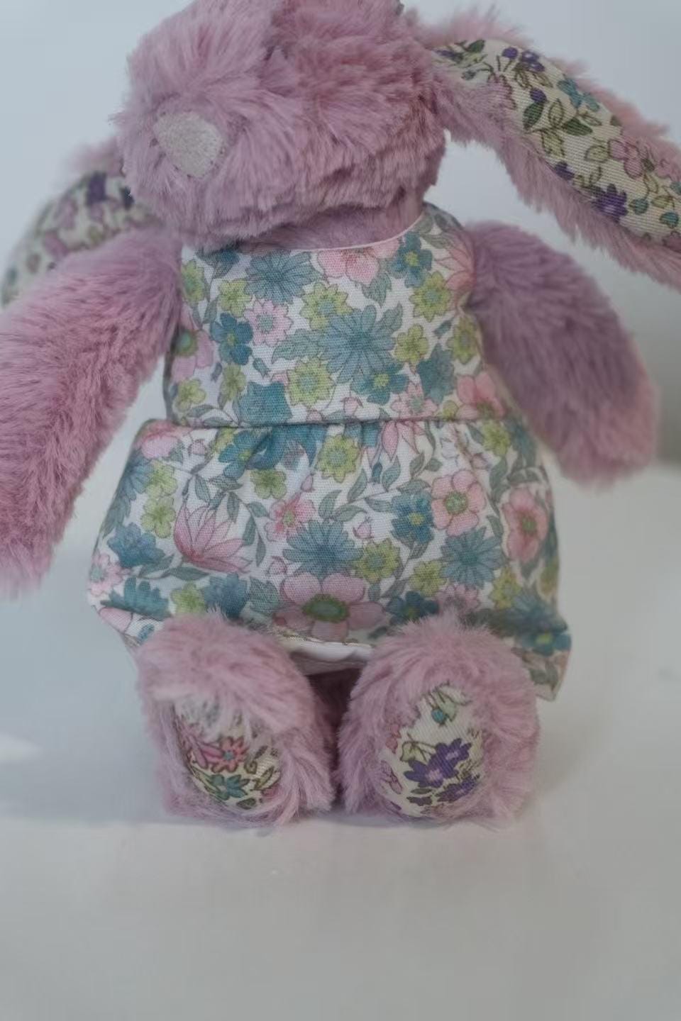 Wedding Dress Set for Jellycat Bashful Bunny |Miniature Bride Outfit |Flower Girl Bunny Clothes|Fits Tiny, Small & Medium Sizes Bunny|Easter