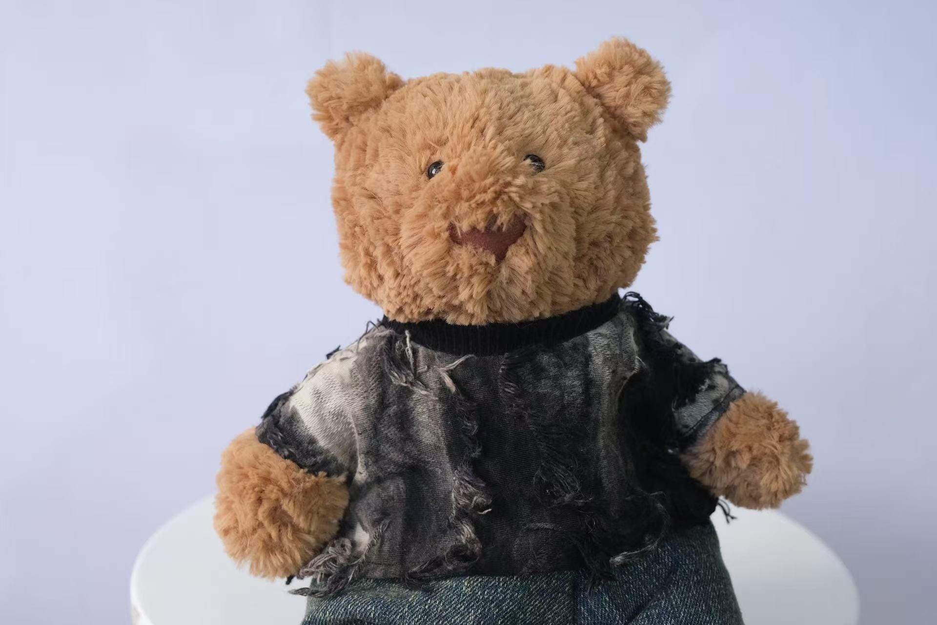 Jellycat Bear Clothes, Streetwear T-Shirt and Jeans Set for Medium Large Bear, Outfit Only Plush Not Included