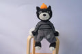 Jellycat Jack Outfit for Size M L, 2pc Plush Clothes Set, Striped T Shirt and Distressed Jeans, Clothes Only