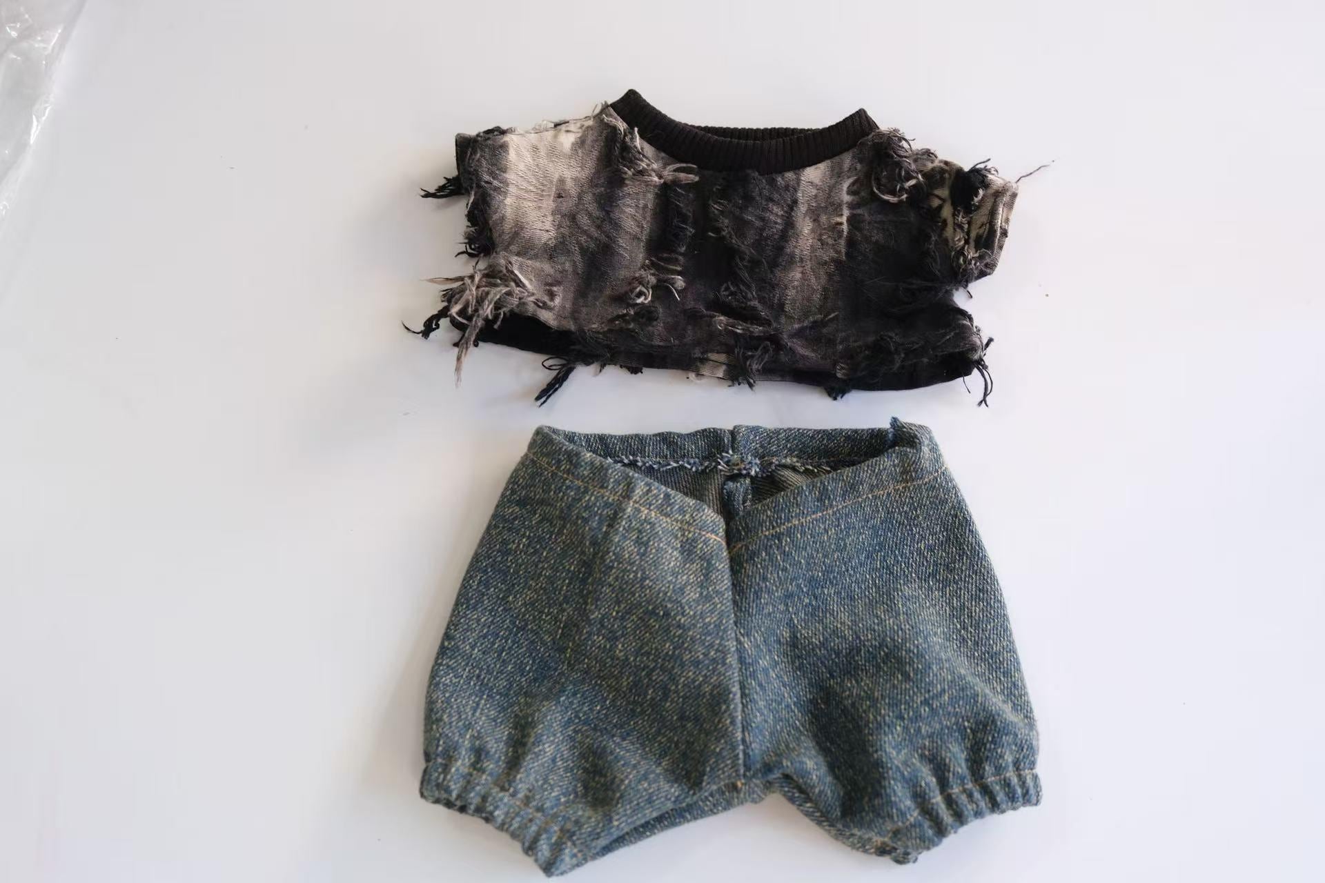 Jellycat Bear Clothes, Streetwear T-Shirt and Jeans Set for Medium Large Bear, Outfit Only Plush Not Included