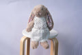 Bunny Outfit for Jellycat Bunny, 2pc Vest and Mini Skirt Set, French Inspired Plush Clothes,Clothes Only